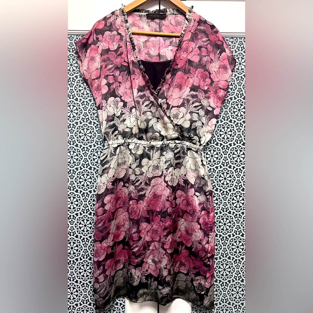 Pink and Grey Dress